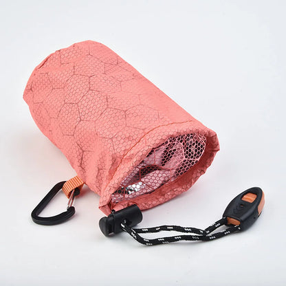 Survival Sleeping Bag Waterproof Thermal Bivy Sack For Camping Hiking Outdoor Activities Travel Lightweight Compact Bivy Bag