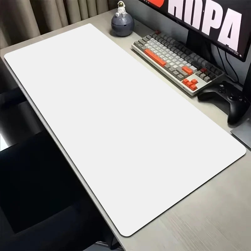 Solid Color Pink Large 900X400 Small Rubber Mouse Pad Gaming Office Convenient Accessories Non-Slip Base Desk Pad Laptop Carpet