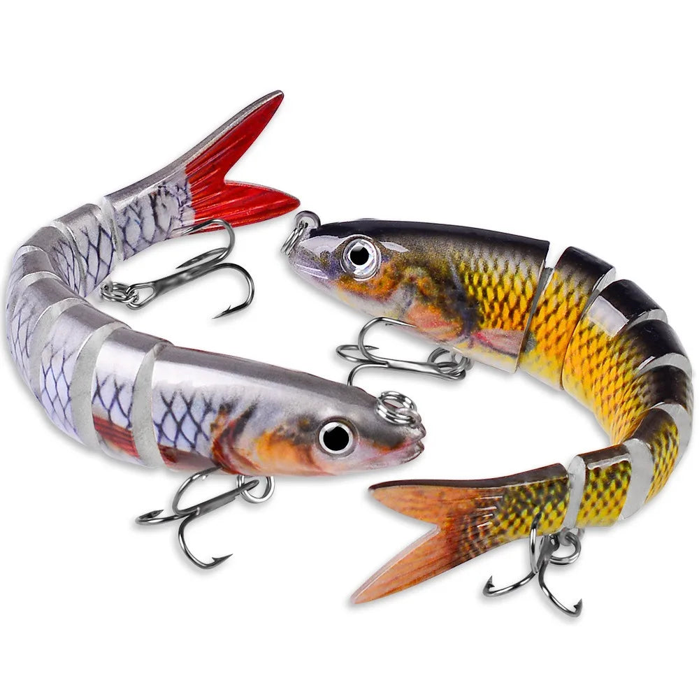 Fishing gear store multi-section fish Luya bait 13.5CM/19g hard bait, bionic bait fishing gear directly from the manufacturer