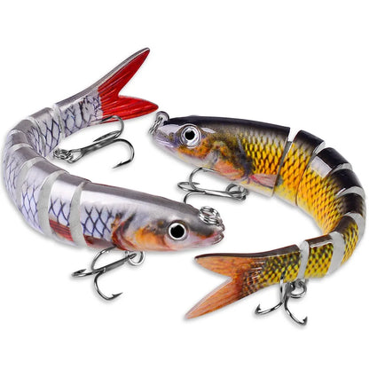 Fishing gear store multi-section fish Luya bait 13.5CM/19g hard bait, bionic bait fishing gear directly from the manufacturer