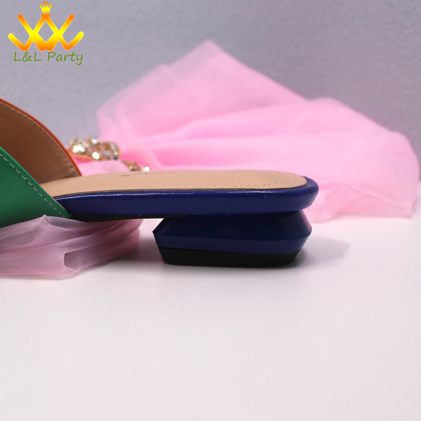 2024 Summer New Fashion Italian Women Shoes and Bag Set in Dark Purple Color Mature Style Comfortable Heels for Wedding