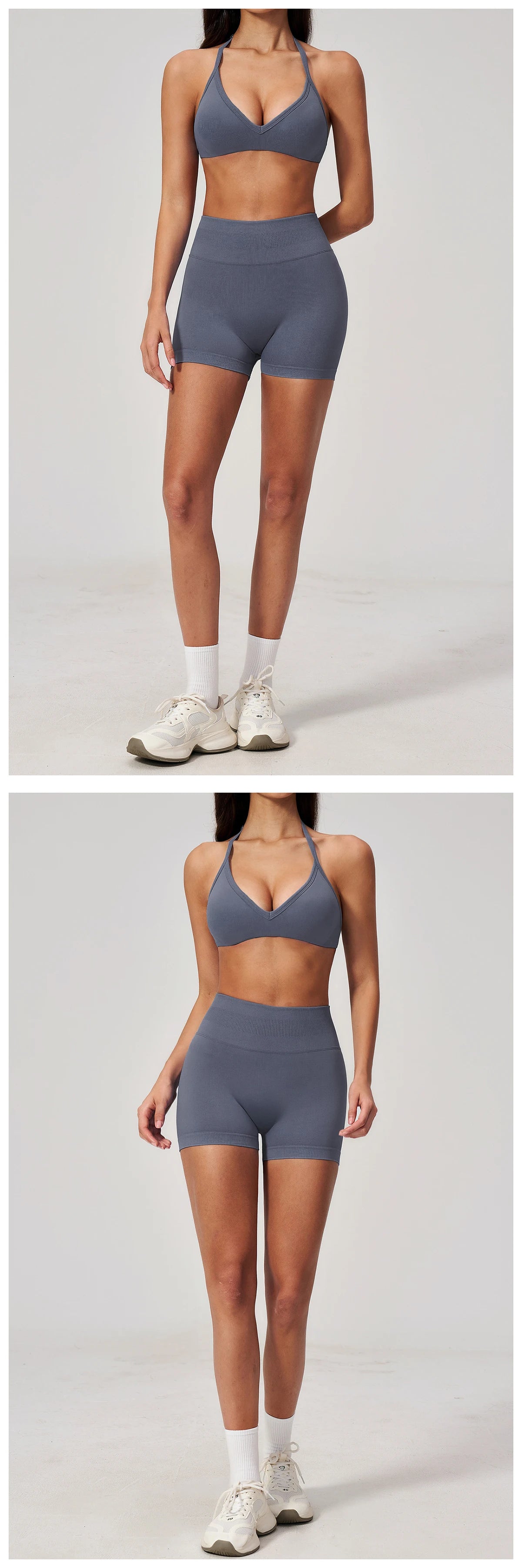 Fitness Suit 2PCS Women's Tracksuit Yoga Set Sports Outfits Gym Clothes Running Push Up Sportswear Female Workout Yoga Clothes
