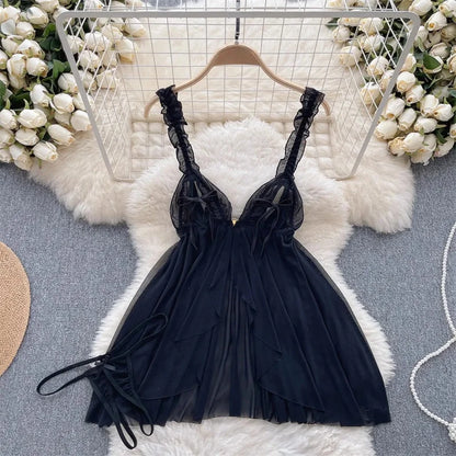 Cute Sweet Trend Cartoon Printed Jumpsuit Half High Collar Sleeveless Slim Fit Lingerie Bodycon Bodysuit Rompers Pajama Catsuits