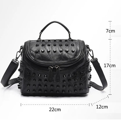 Luxury Women Genuine Leather Bag Sheepskin Messenger Bags Handbags Famous Brands Designer Female Handbag Shoulder Bag Sac