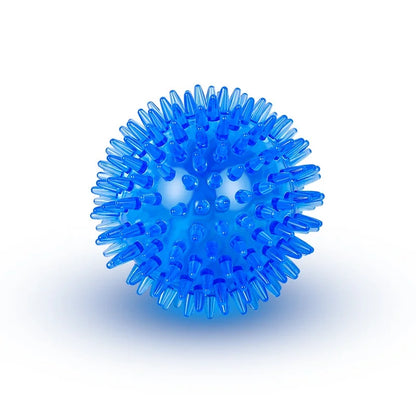 Pet Tooth Cleaning Sounding Chew Ball - Thornless Chewing Toy for Puppy Training Teeth Accessories for Cats And Dogs