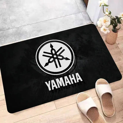 Motorcycle Classic Logo Y-YamahaS Door Mat Nordic Style Bedroom Living Room Doormat Home Balcony Anti-Slip Alfombra