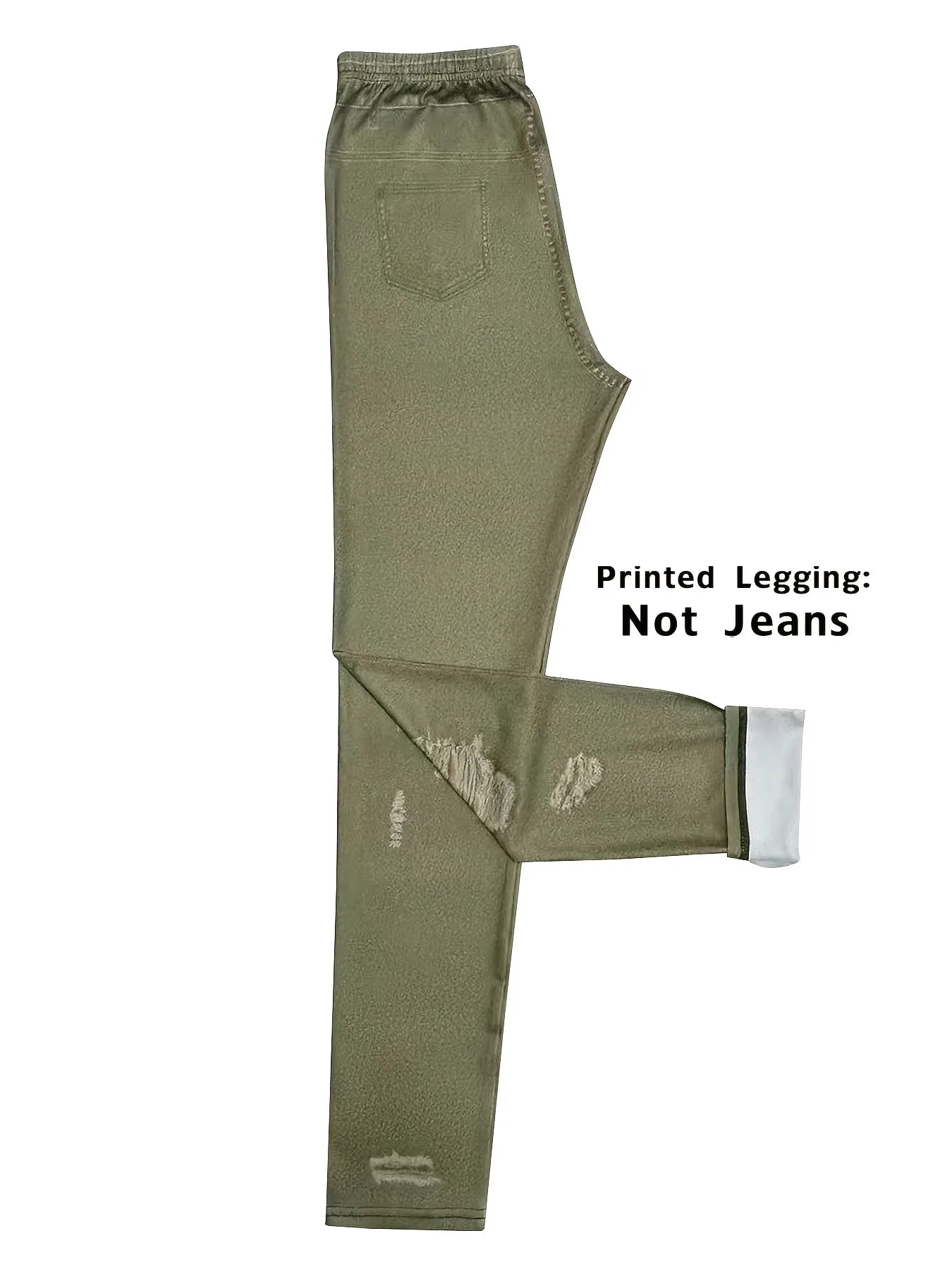 0132printed-legging-not-denim-fabricWomen's Four-Season Denim Printed Leggings Non-Denim Fabric Skinny Pants