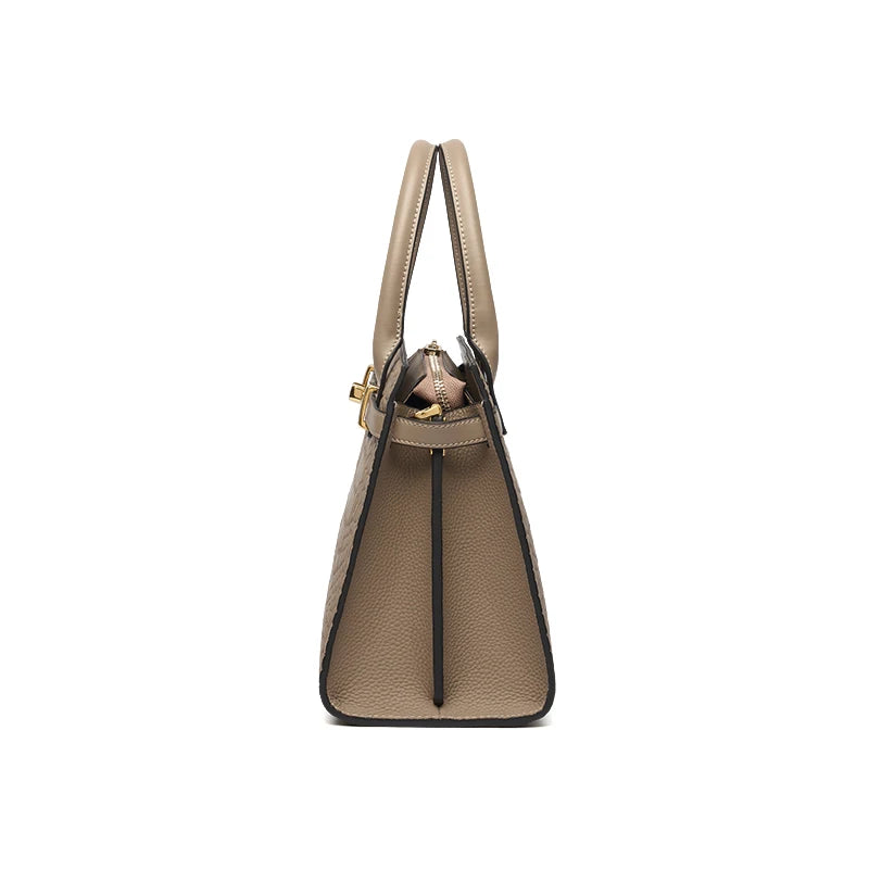 New Arrived ZOOLER Woman Genuine Leather Bag Real Skin Female Shoulder Bags for Business Ladies Top Handle Handbags Purse#wg383
