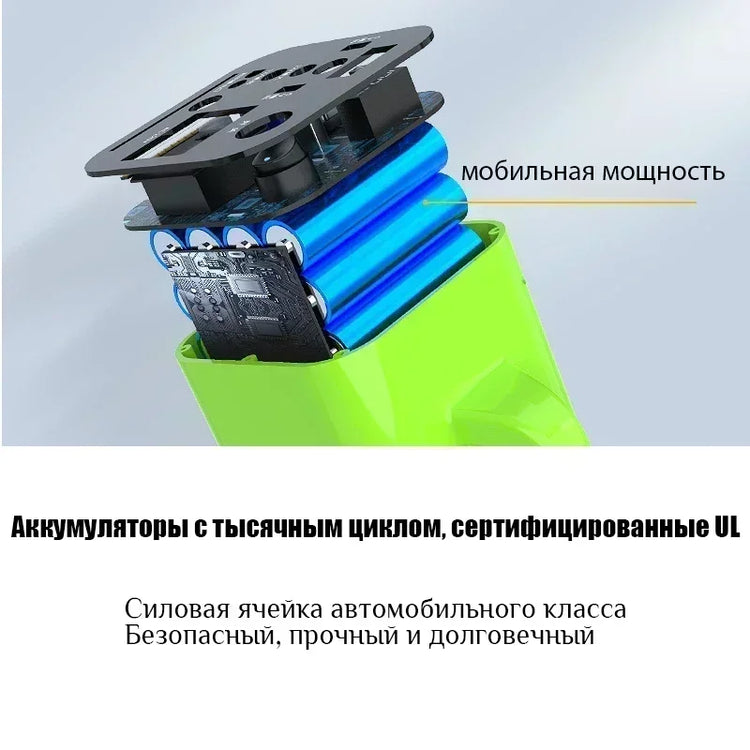 500W 80000mah Portable Power Station Emergency Power Supply Charging Station 220v for Home Power Bank Generator Battery Backup