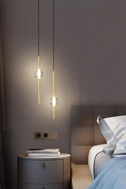 1pc Modern home decor led lights Bedroom lamp bedside pendant light lamps led Chandeliers hanging light indoor lighting