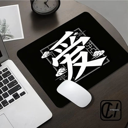 E-Sports Mouse Pad Chinese Character"Love"Speed Mouse Pad Ultrafine Surface Desk Mat Setup Gaming Decoration Pc Gamer HYBXXC