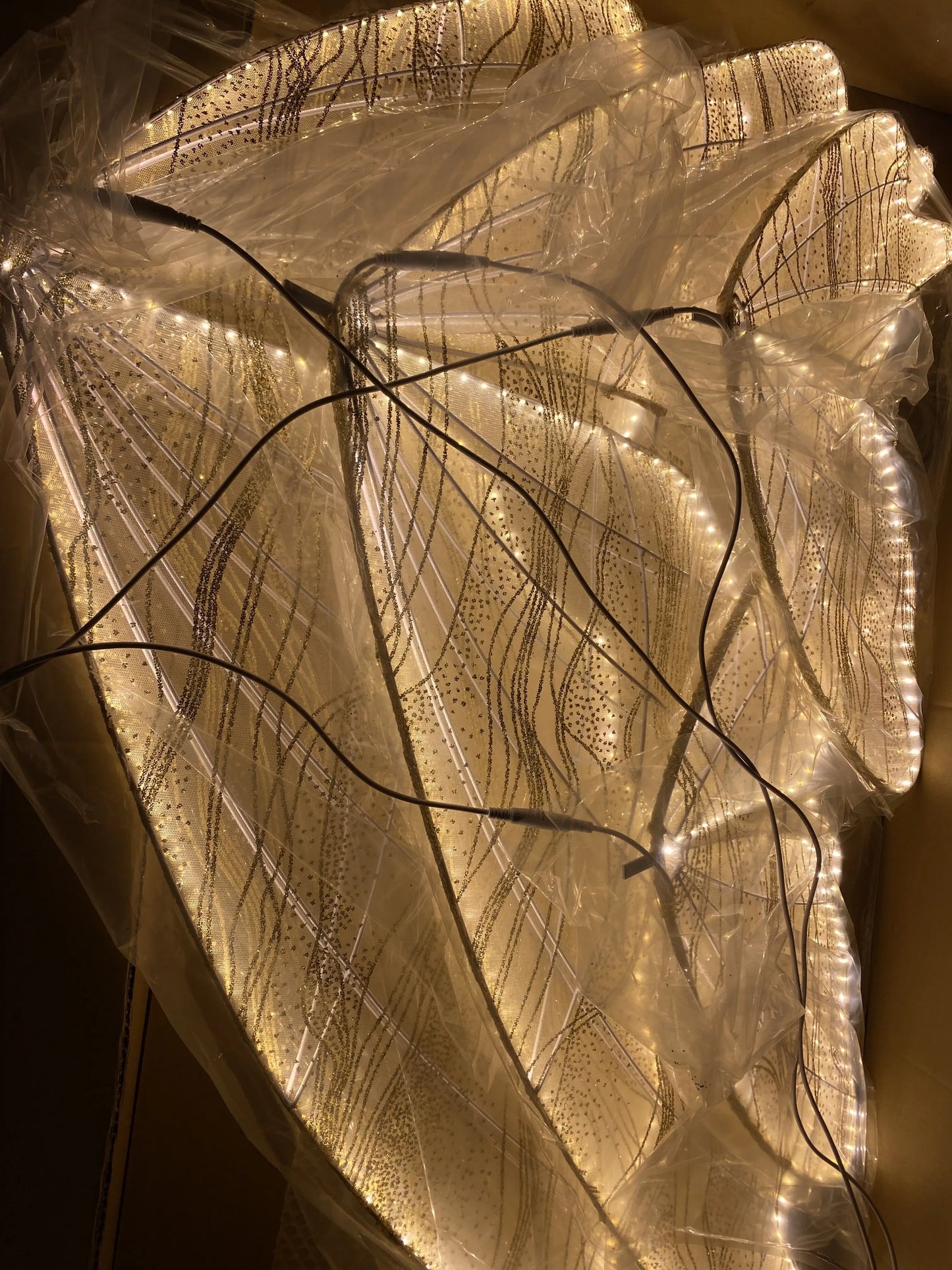 Wedding Light Decorations Butterfly Movement Modern Gold Romantic Butterfly LED Lights for Home Party Holiday Decor Lighting