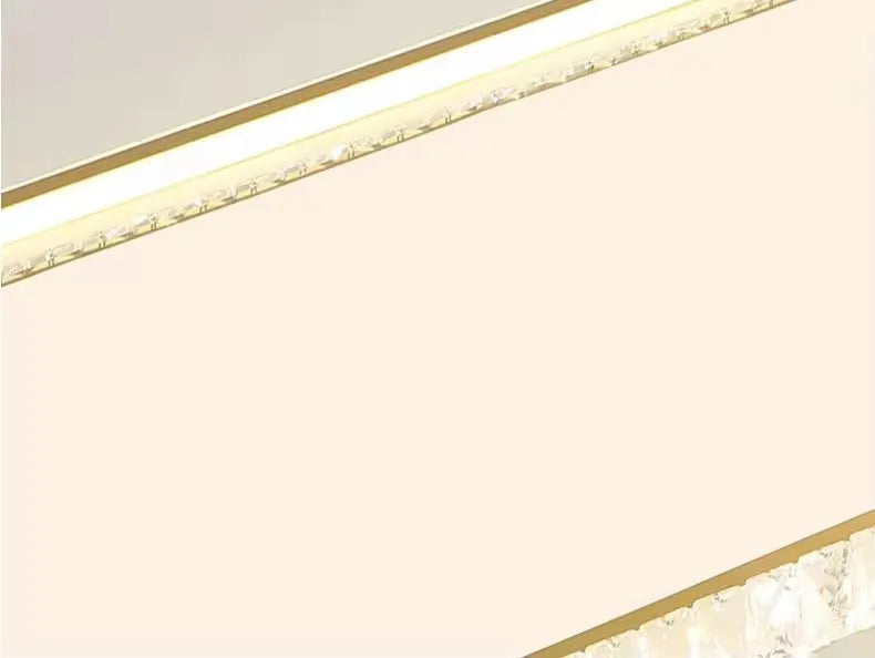 Luxury Living Room Lights Lustre Home Decoration LED Ceiling Lamp Modern Square Acrylic Gold Hall Bedroom Dining Room Fixtures