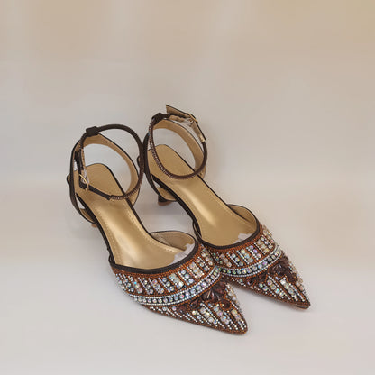 Ladies High Quality Women's Pumps And Bag Italian Fashion Design Green Colors Bag And Heels Shoes For Nigeria Wedding Party