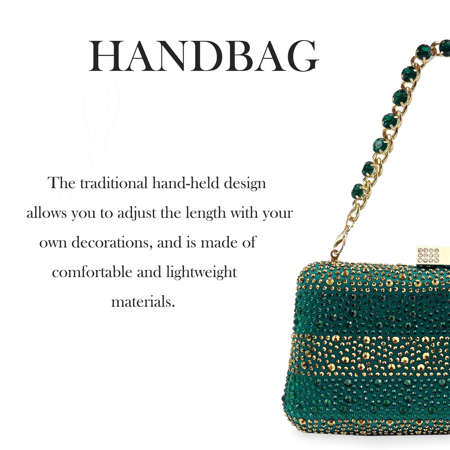 2026 Nigerian Women Heel Ladies Italian Luxury Design Green Shoes And Bag Set Decorated with Rhinestone Handbag Wedding Party