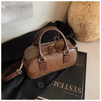 Women 2026 New Fashionable Classic Style Square Shoulder Crossbody Bags Solid Zipper Popularity Sense Luxury Handbags