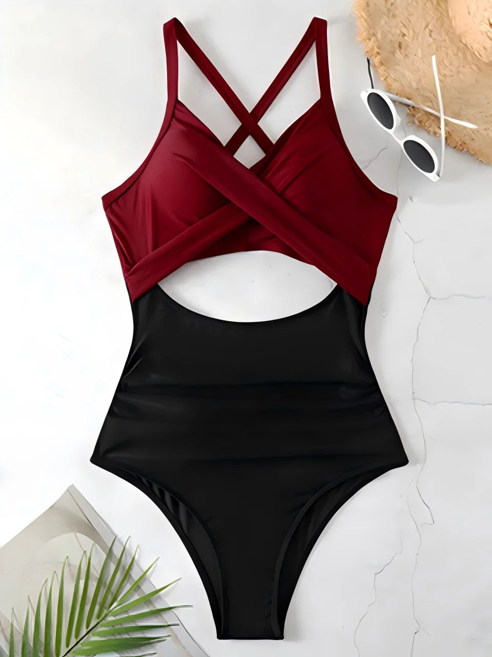 2026 Plain Ruched Swimsuit Women One Piece Solid Swimwear Female Beachwear Bathers Bathing Swimming Swim Bodysuit Summer