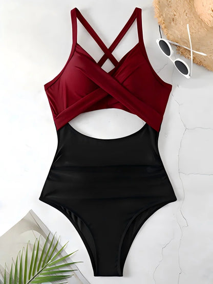 2026 Plain Ruched Swimsuit Women One Piece Solid Swimwear Female Beachwear Bathers Bathing Swimming Swim Bodysuit Summer