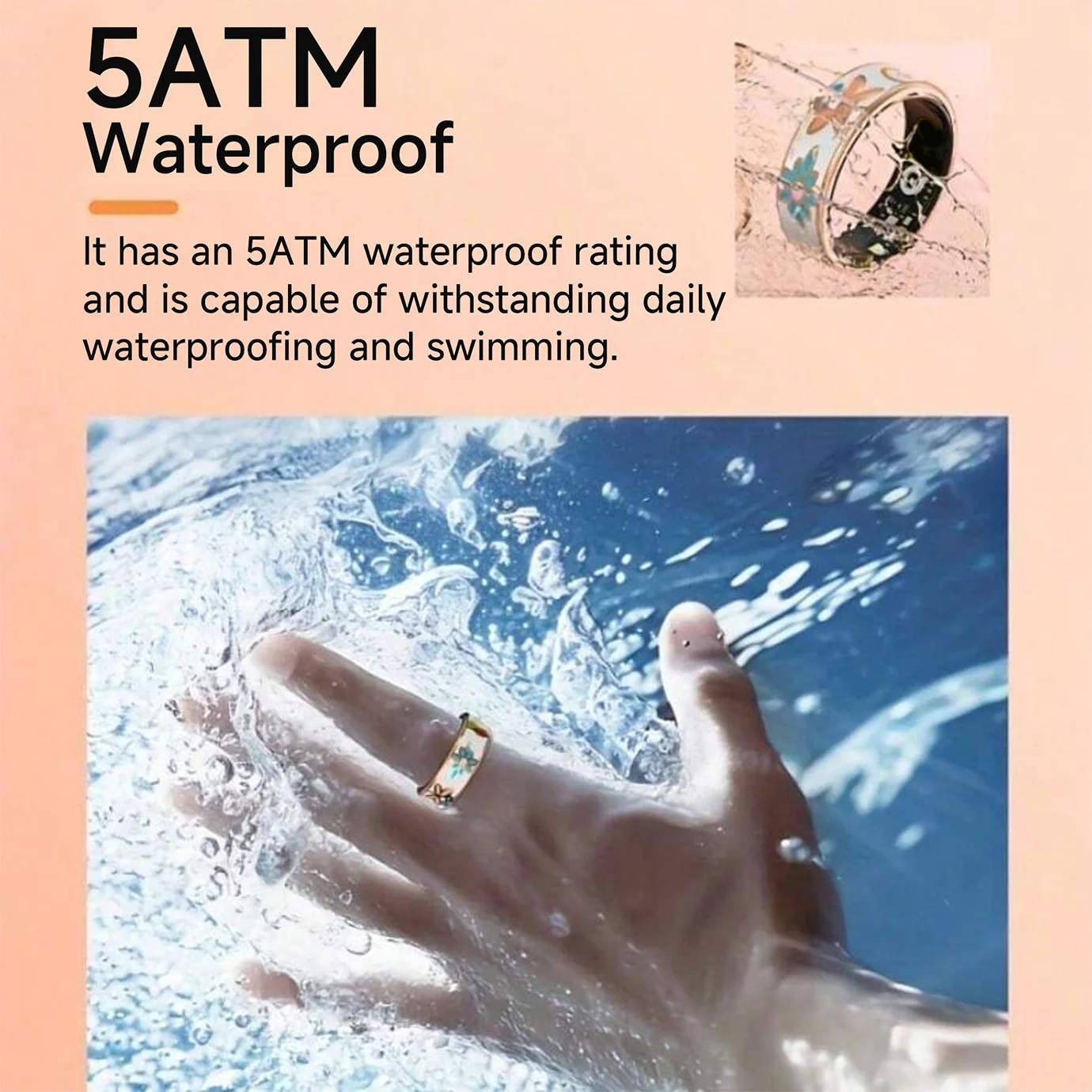 2026 New Healthy Smart Ring 5 ATM Waterproof Wireless Call Heart Rate/Sleep Oxygen Monitoring For Android/IOS Men Women Gifts