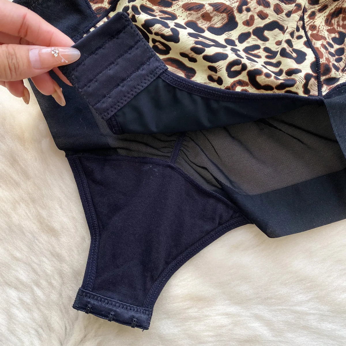 Women Hotsweet Spliced print backless leopard slim Vintage Straps Bodysuits Chic Jumpsuits Slim Top Clothing