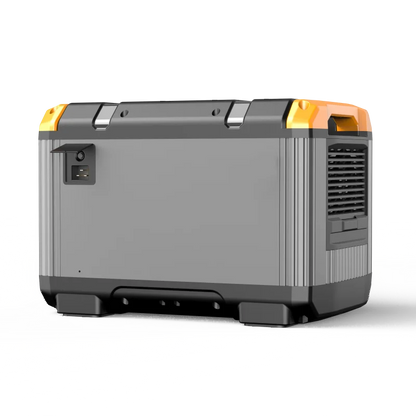 2400W Portable Charging Station, 2160Wh LiFePO4 Battery, Solar Generator with 2400W AC Output, Suitable for Garden Parties
