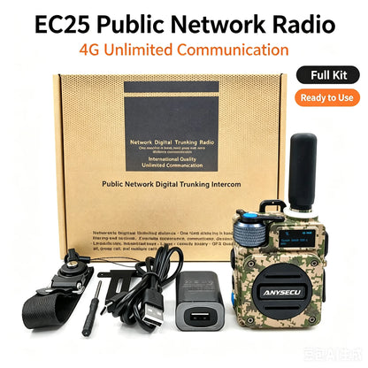 Hot SALE 4G Radio Camo G6 Australia B4 Band EC25-AU Type-C 6800mAh Battery Portable PoC Mini Two Way Radio With Realptt Platform