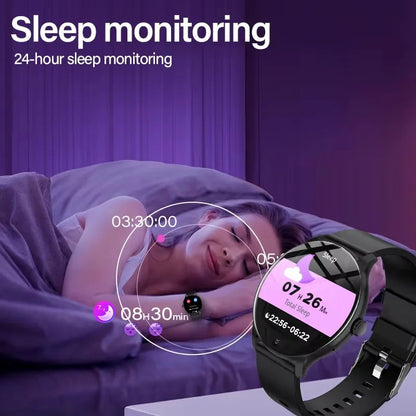 2025 New Smart Watch Heart Rate Sleep Health Monitor Bluetooth Talk Ladies Sport Smart Watch for Android IOS