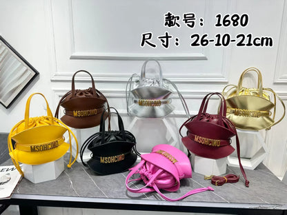 2026 New Fashion Square Diaper Bag Ladies Satchel Handbag Textured Leather Original Retro Crossbody Shoulder Purse Designer