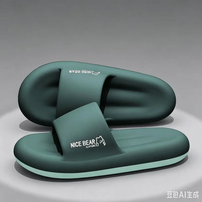 Fashion Men's Summer Ligtweight EVA Indoor Home Sandals Slippers Shoes Men Slippers Outdoor Students Women Comfortable Slides
