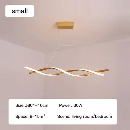 Modern Rotate Led Pendant Lights Dimmable for Kitchen Island Table Dining Room Office Chandelier Decor Lighting Lusters Fixture