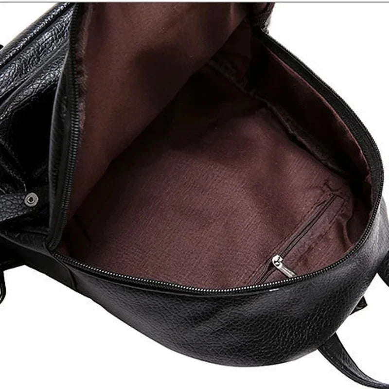 Mini Men's Backpack Fashion Small Black Shoulder School Bag for Man Canvas Designer Waterproof Sports Travel Male Backpacks