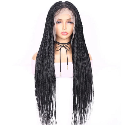Dreadlocks Braided Wigs Synthetic Locs Full Lace Wig Female Braids Full Lace Wigs Women African Box Braids Hair Wigs For Woman