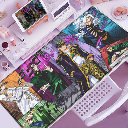 HD J-Jojo B-Bizarre A-Adventure Mouse Pad Gaming 900×400mm Mousepad Xxl Mouse Mat Offices Accessories Keyboard Pad Computer Desk