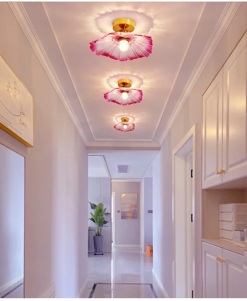 Nordic E27 Ceiling Lights For Hallway Aisle Corridor Bedroom Kitchen Villa Restaurant Gallery Living Room Indoor Home Fixtures