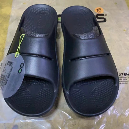 OOFOS Sandals - Lightweight Recovery Shoes Slippers Men Women Soft Bottom Indoor Home Slides Sandals Light Beach Shoe