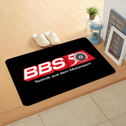 House Entrance Doormat BBS Wheel HubHallway Carpet Living Room Rugs Foot Carpets Bathroom Rug Floor Mats Non-slip Home Decor