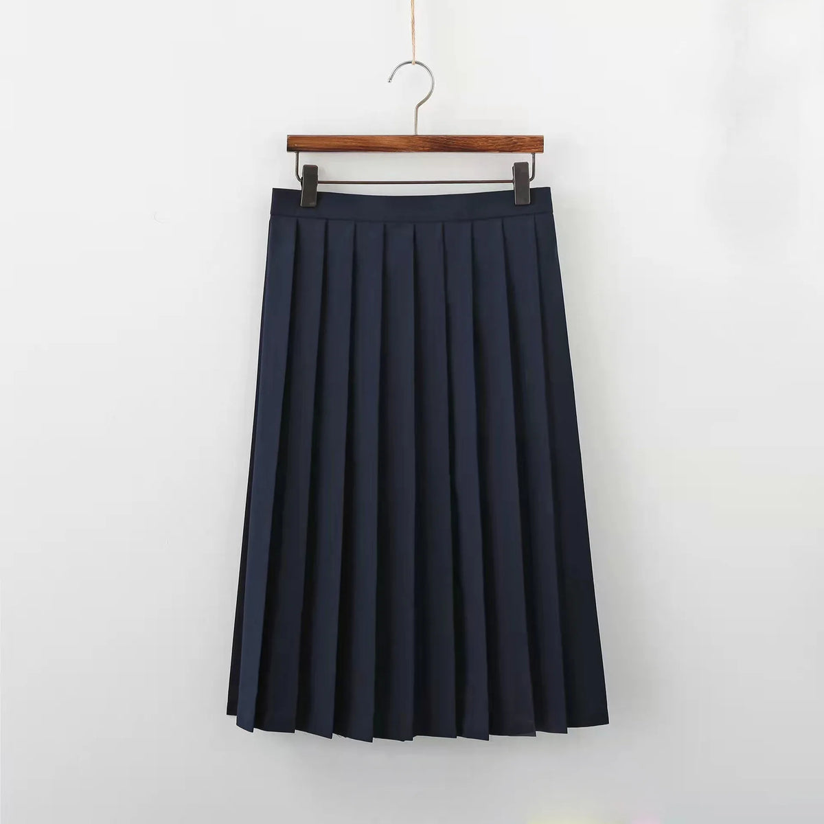 JK Uniform Full Set Basic Spring Shore Gold Two Long-sleeved Japanese Soft Girl Student College Style Sailor Suit