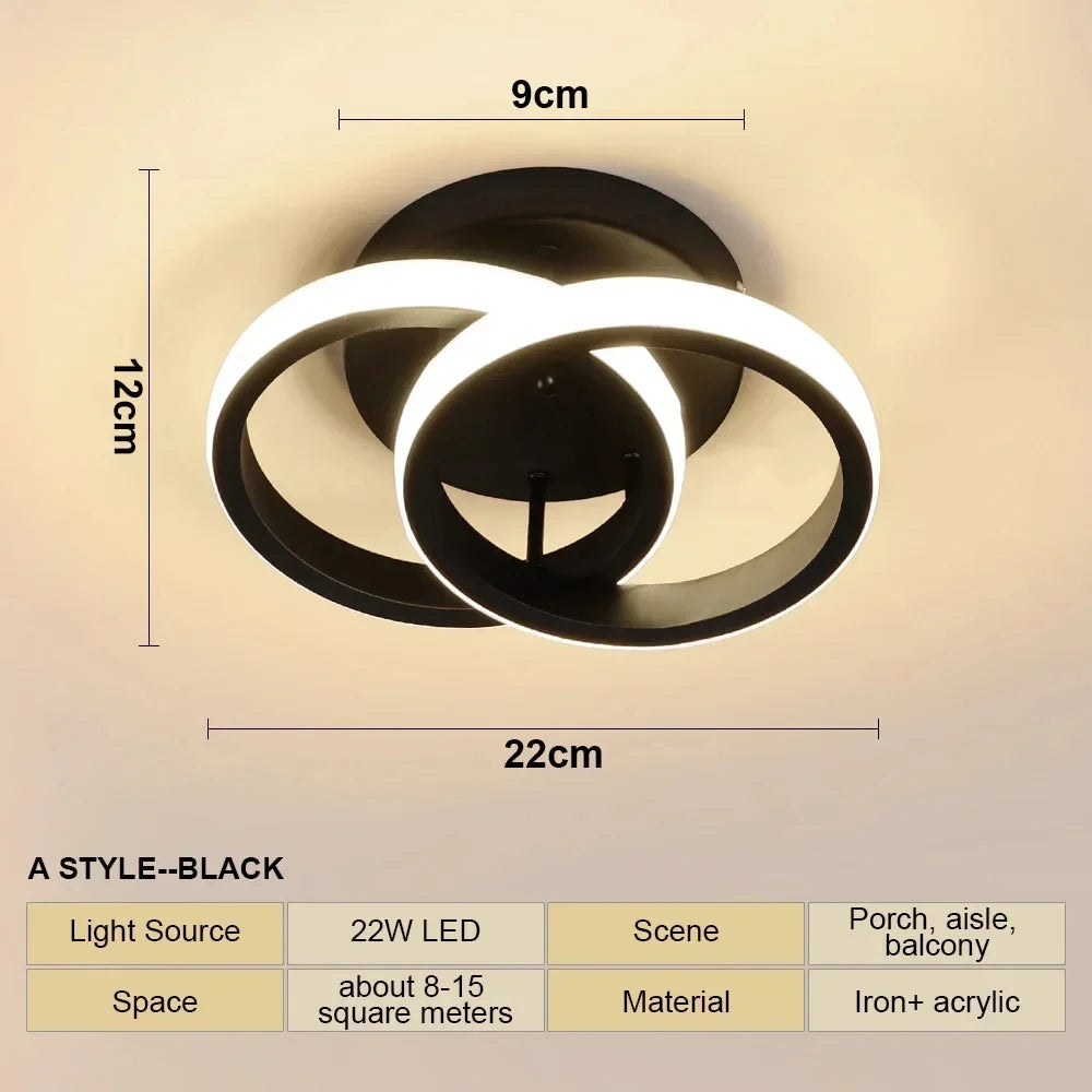 Led Low Noise Ceiling Fan Chandelier Living Dining Table Room Bedroom Kitchen Lights Black White Home Decoration Lamps Fixtures