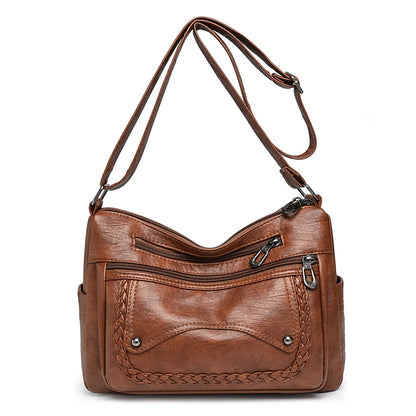 High Quality Leather Luxury Handbags Ladies Bag Designer Shoulder Crossbody Bags For Women 2024 New Bolsa Feminina Sac A Main