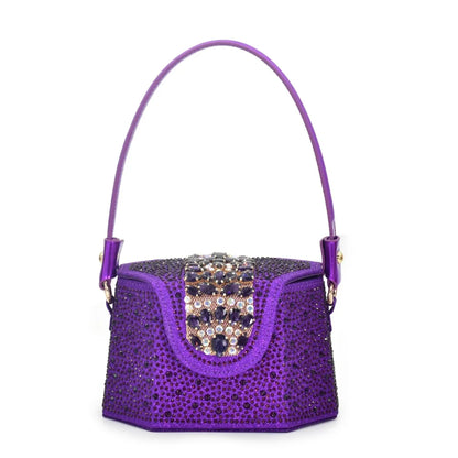 New Design Women Nigerian Italian Shoes and Bags Set Decorated with Rhinestone Shoes for Women and Bag 2026 Designer Luxury