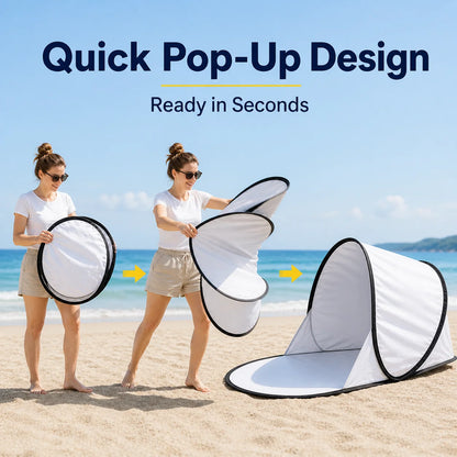 Outdoor portable automatic pop-up beach tent sunshade UV protection camping tent fishing and picnic tent practical tent Wholesla