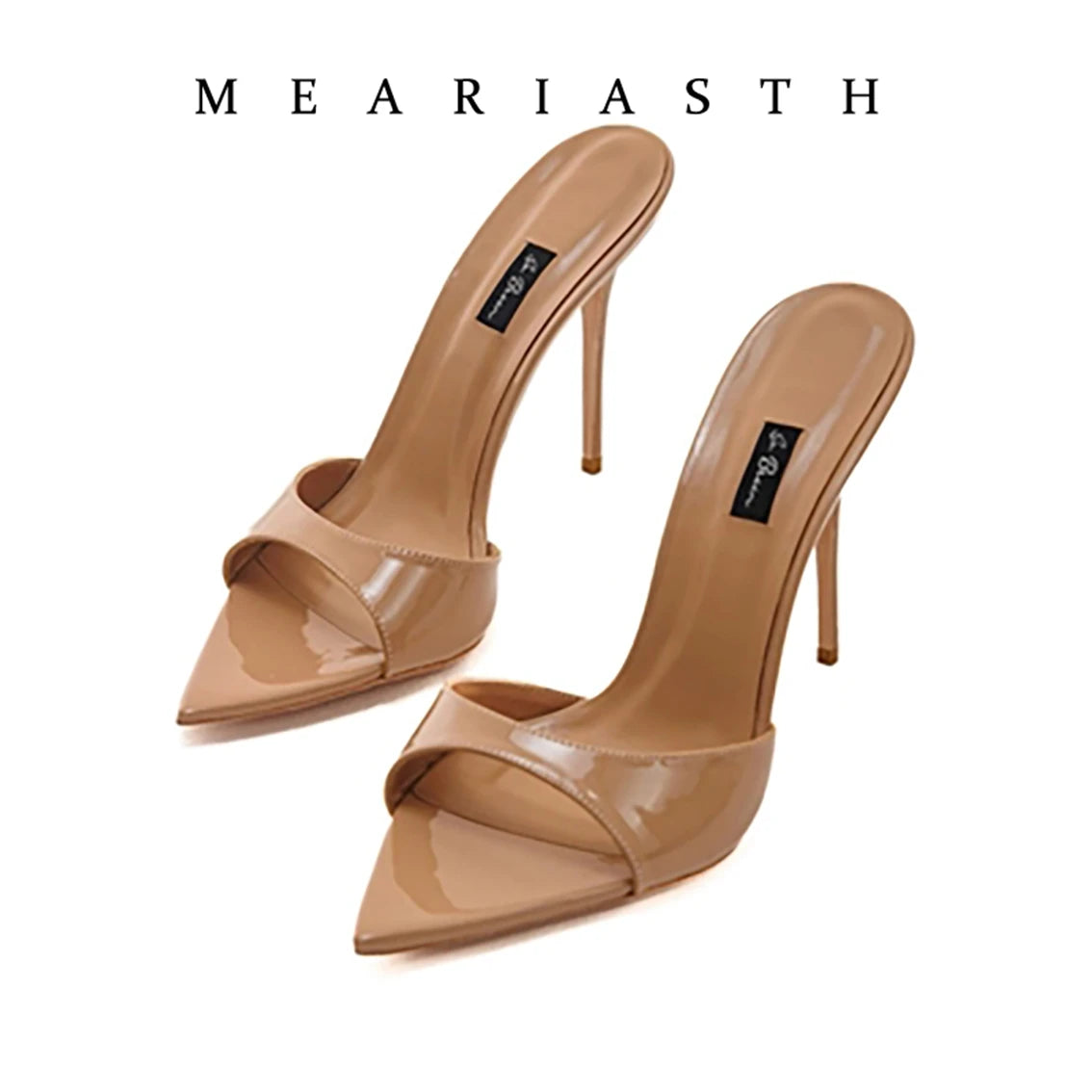 Super-high Heel 12/10/9/7cm Slippers Women Shoes Summer Peep Toe Stiletto Sandals Sexy Party Ladies Shoes Luxury Woman Pumps