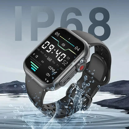 2026 New 1000 mAh Smart Watch Men Women 1.85“HD AMOLED GPS track Full Touch Screen IP68 Waterproof Bluetooth Call SmartWatch Man