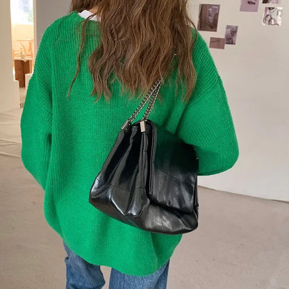 High Quality Women Pu Leather Shoulder Bag Fashion Designer Ladies Messenger Bags New Luxury Female Large Capacity Crossbody Bag