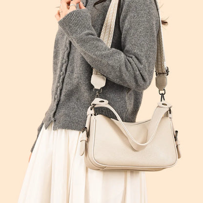 100% Genuine Cow Leather Luxury Handbags Women Bags Designer Ladies Crossbody Shoulder Bags for Women Top Quality Sac A Main New