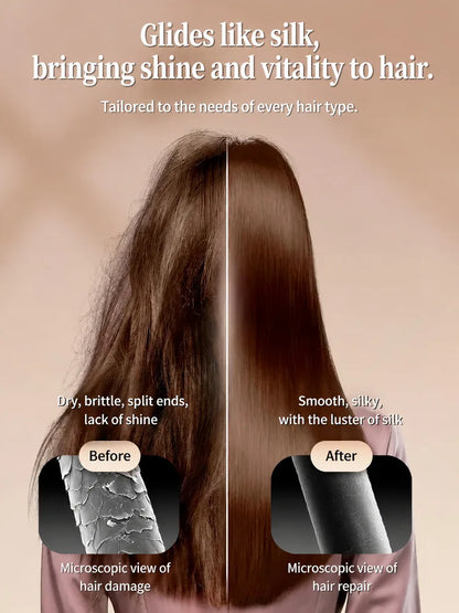 Electric Spray Hair Brush Leave-In Essential Oil Hair Care Red Light Comb Scalp Massage Reduce Frizz Smoothing Air Cushion Comb