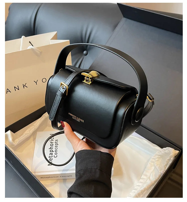 Simple Fashion Mini Square Women Crossbody Bags 2026 Luxury Designer Purses And Handbags Box Shape Pure Color Shoulder Satchels