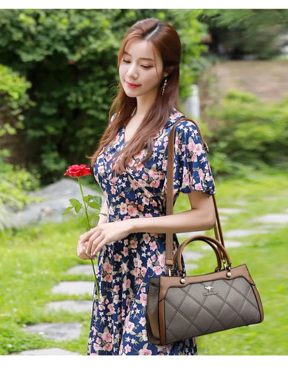 Top Quality Leather Hand Shoulder Bags for Women Luxury Handbags Women Bags Designer Casual Large Capacity Tote Bag Sac