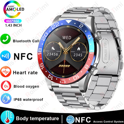 2026 new smart watch sleep monitoring Bluetooth call high-definition displaywrist  liftbright screen  round screen smart watch