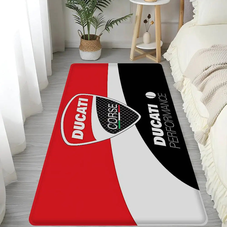 Motorcycle Racing D-Ducaties Floor Mat Rectangle Anti-slip Home Soft Badmat Front Door Indoor Outdoor Mat Welcome Doormat